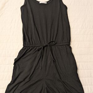 Black Sleeveless Jumpsuit/Romper